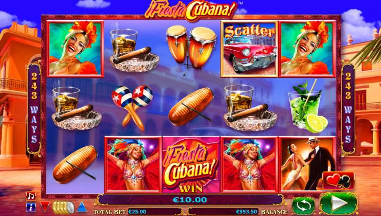 Онлайн слот Fiesta Cubana играть