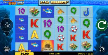 Fishin' Frenzy The Big Catch Megaways: Выигрыши