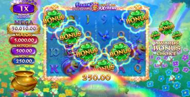 Fishin’ Pots of Gold: Gold Blitz Extreme: Выигрыши