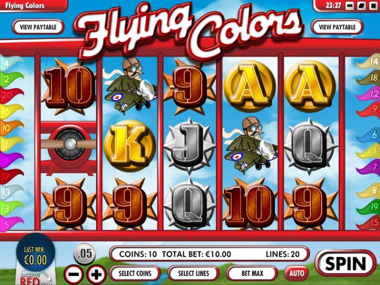 Онлайн слот Flying Colors играть