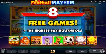 Football Mayhem: Фриспины и/или респины