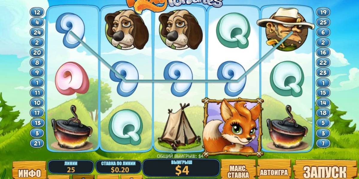 Игровой автомат Foxy Fortunes