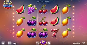 Fruit Vegas Extreme X125: Игровой автомат