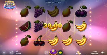 Fruit Vegas Extreme X125: Выигрыши