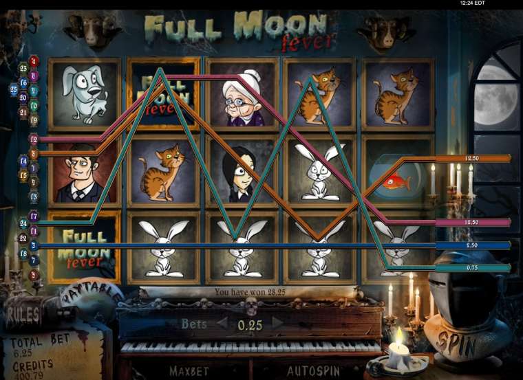 Слот Full Moon Fever играть бесплатно