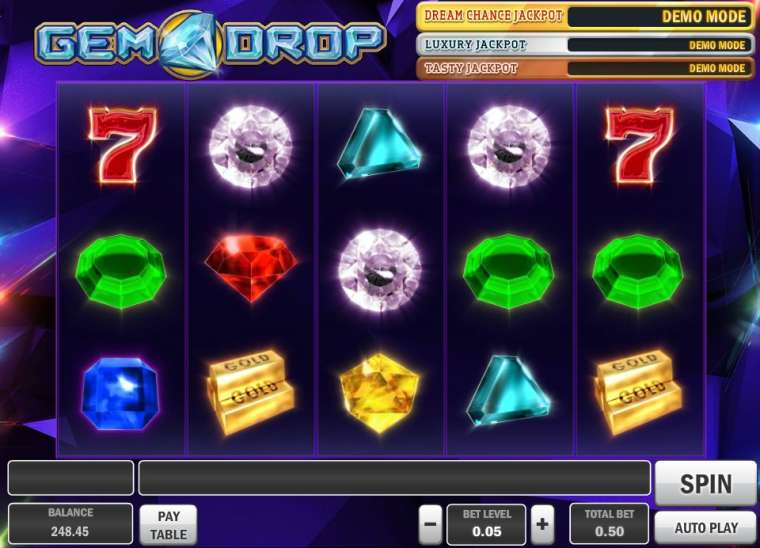 Слот Gem Drop играть бесплатно