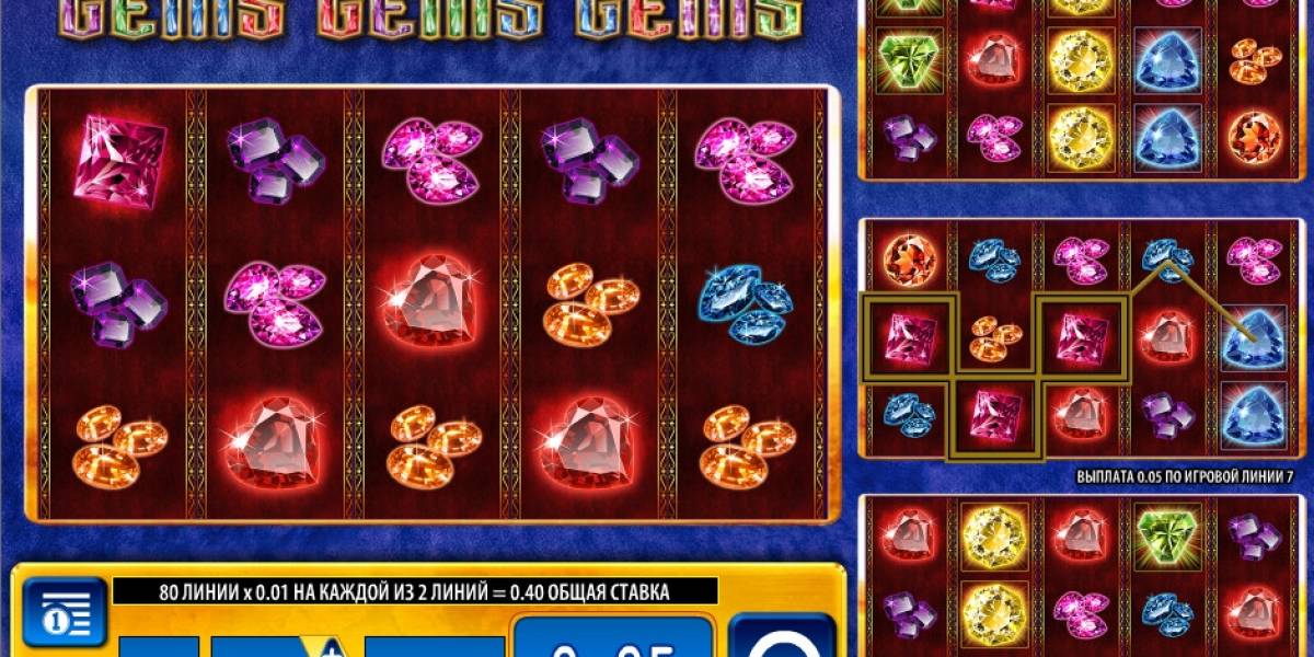 Игровой автомат Gems Gems Gems