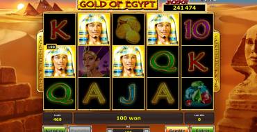 Gold of Egypt: Дизайн