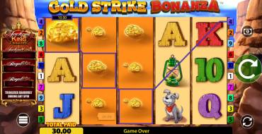 Gold Strike Bonanza Jackpot King: Выигрыши