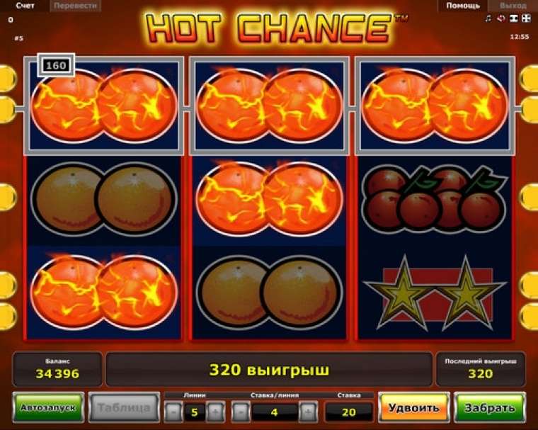 Онлайн слот Hot Chance играть