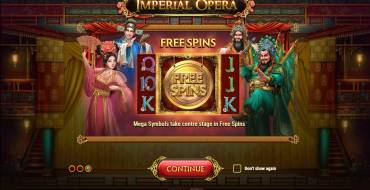 Imperial Opera: Игровой автомат