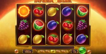 Inferno Star: Игровой автомат