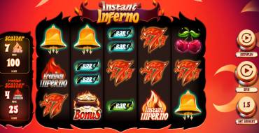 Instant Inferno: Игровой автомат