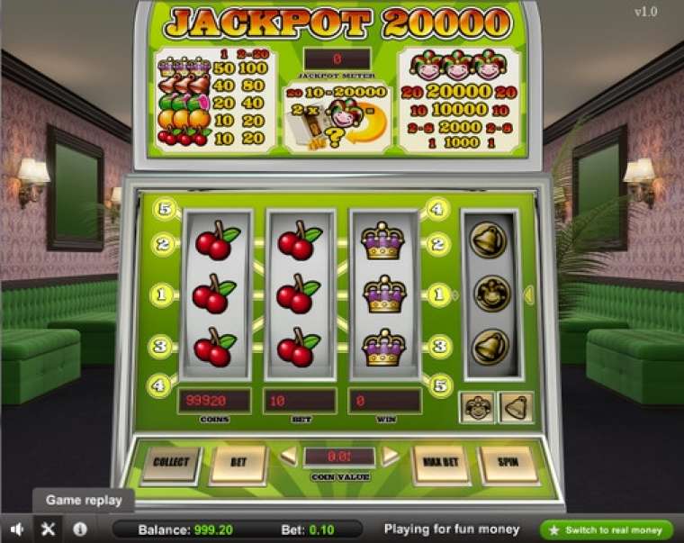 Слот Jackpot 20 000 играть бесплатно