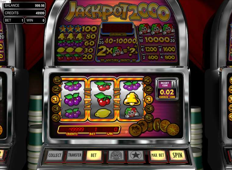 Онлайн слот Jackpot 2000 играть