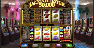 Jackpot Jester 50,000: Интерфейс