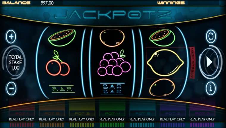 Онлайн слот Jackpotz играть