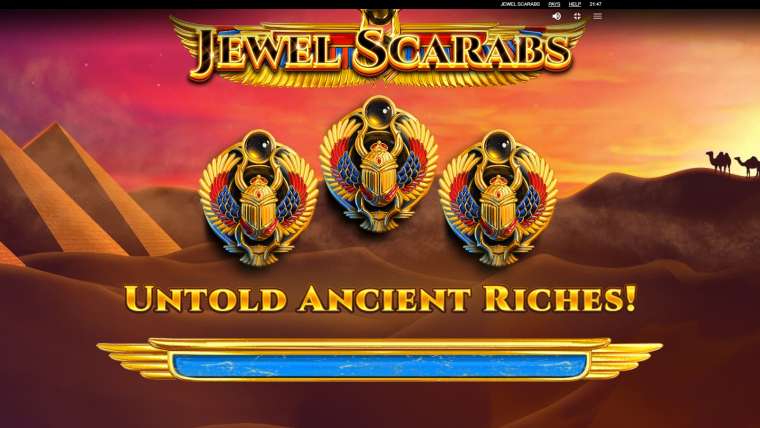 Онлайн слот Jewel Scarabs играть