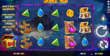 Jewel Sea Pirate Riches: Интерфейс