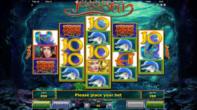 Слот Jewels of the Sea играть бесплатно