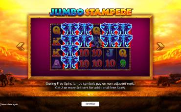 Игровой автомат Jumbo Stampede