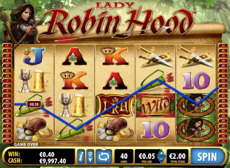 Слот Lady Robin Hood играть бесплатно