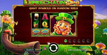 Leprechaun Song: Игровой автомат