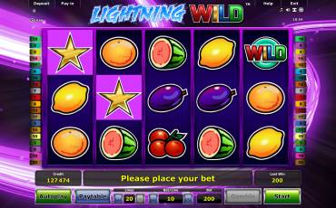 Игровой автомат Lightning Wild