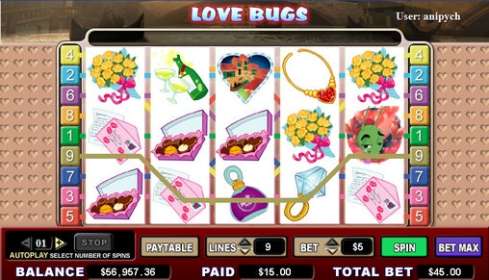 Love Bugs (Cryptologic) обзор