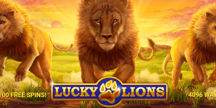 Слот Lucky Lions играть бесплатно