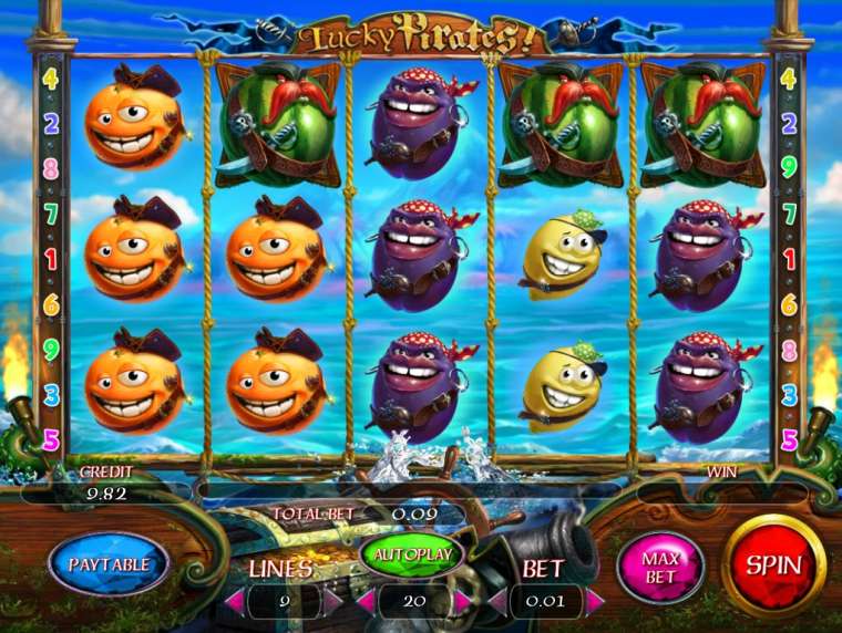 Онлайн слот Lucky Pirates играть