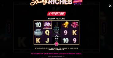 Lucky Riches Hyperspins: Бонусы