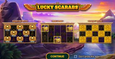 Lucky Scarabs: Игровой автомат