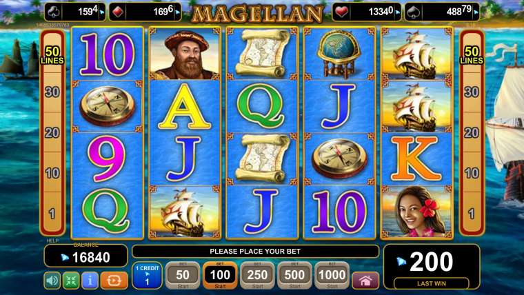 Слот Magellan играть бесплатно