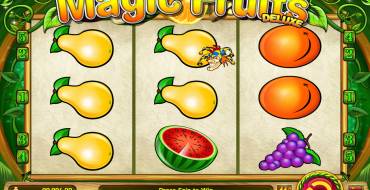 Magic Fruits Deluxe: Игровой автомат