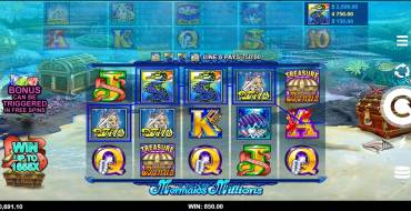 Mermaids Millions: Выигрыши