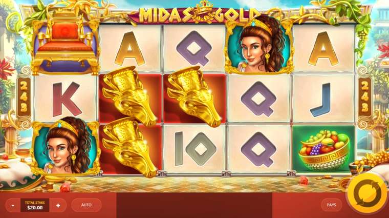 Слот Midas Gold играть бесплатно