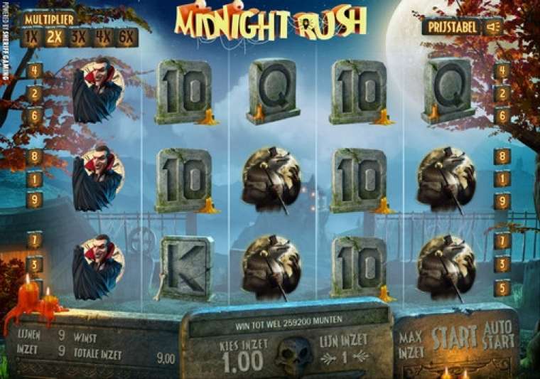 Онлайн слот Midnight Rush играть