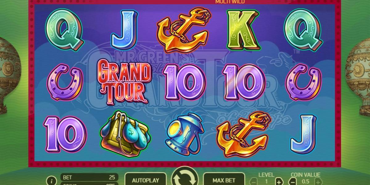 Игровой автомат Mr. Green’s Grand Tour