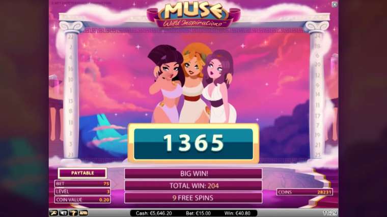 Слот Muse: Wild Inspiration играть бесплатно