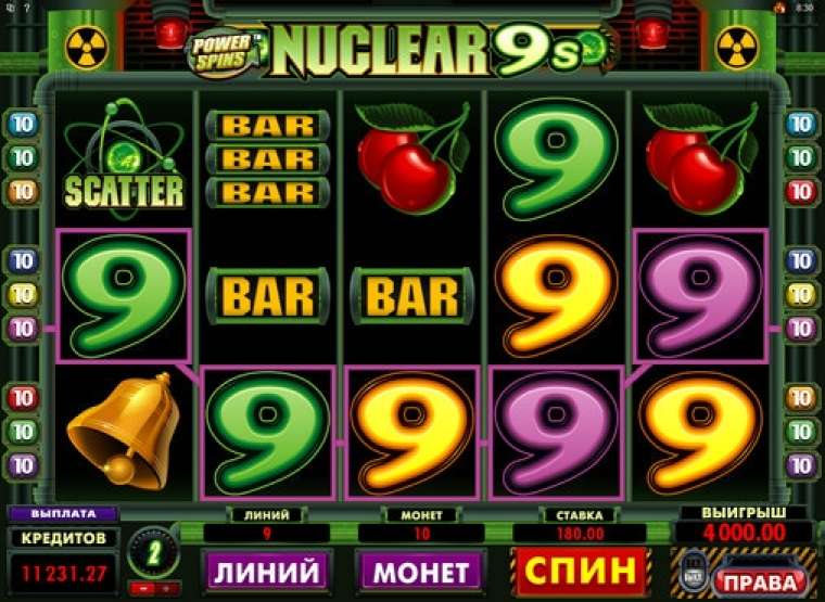 Слот Nuclear 9s – Power Spins играть бесплатно