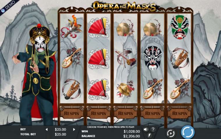 Слот Opera of the Masks играть бесплатно