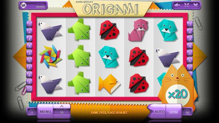 Слот Origami играть бесплатно