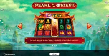 Pearl of the Orient: Игровой автомат