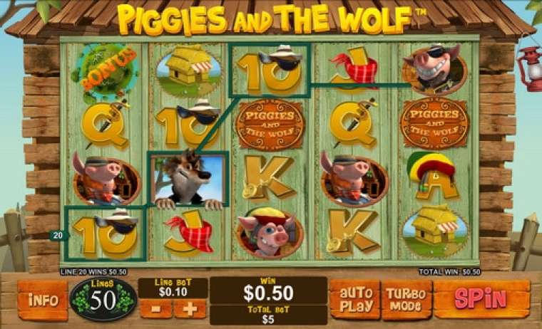 Слот Piggies and the Wolf играть бесплатно