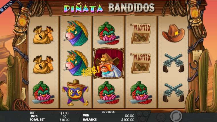 Слот Pinata Bandidos играть бесплатно