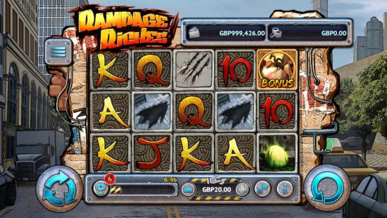 Видео покер Rampage Riches демо-игра