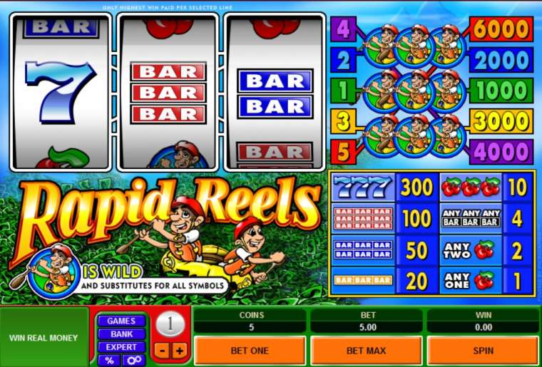 Слот Rapid Reels играть бесплатно