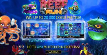 Reef Run: Интро