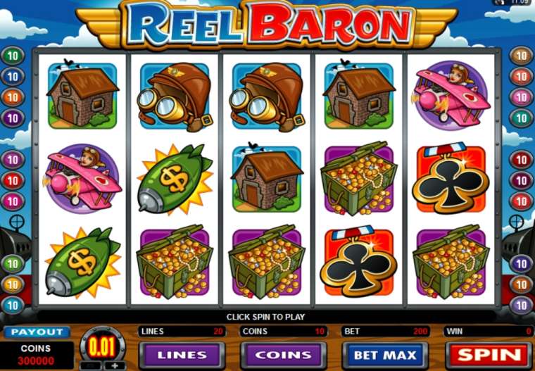 Онлайн слот Reel Baron играть